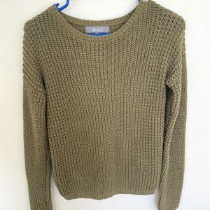 Green Sustainable Sweater